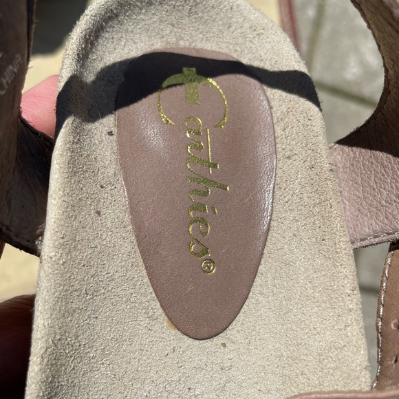 Cathies Taupe Buckle Slingbacks - Picture 4 of 4